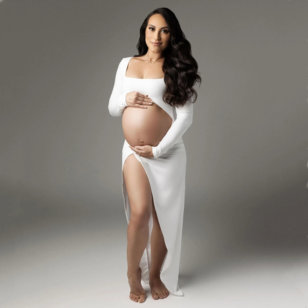 Photography Club - Stretchy Maternity Dress for Photo Shoot
