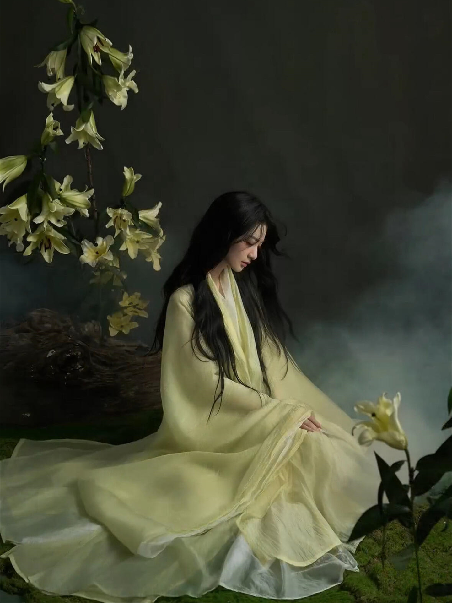 Photography Of War - Elegant Hanfu Photography Costume from Wei