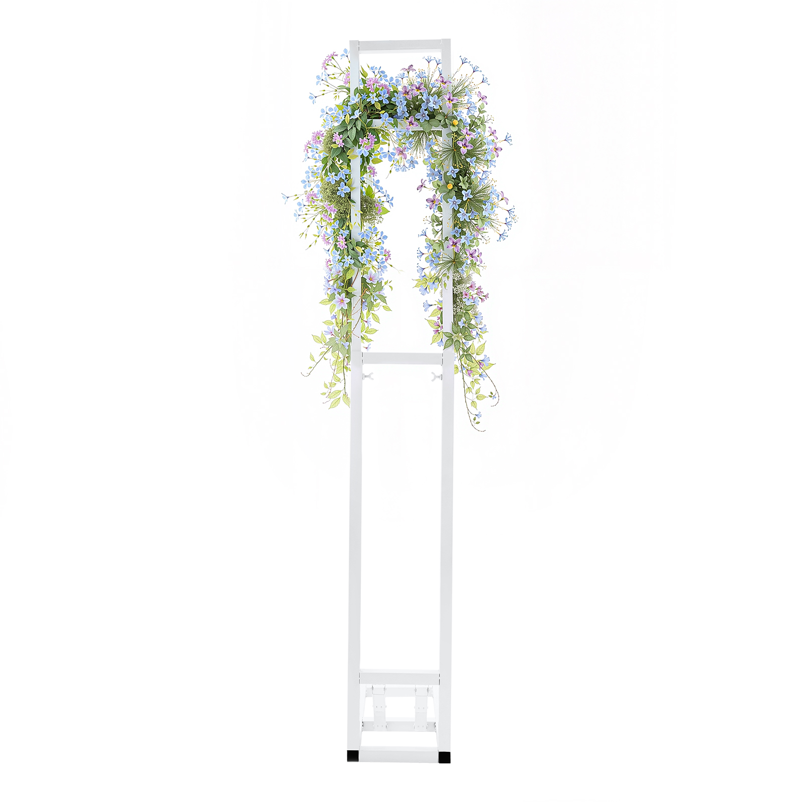 White Freestanding Iron Weddin - Photography Website ulasan dan harga