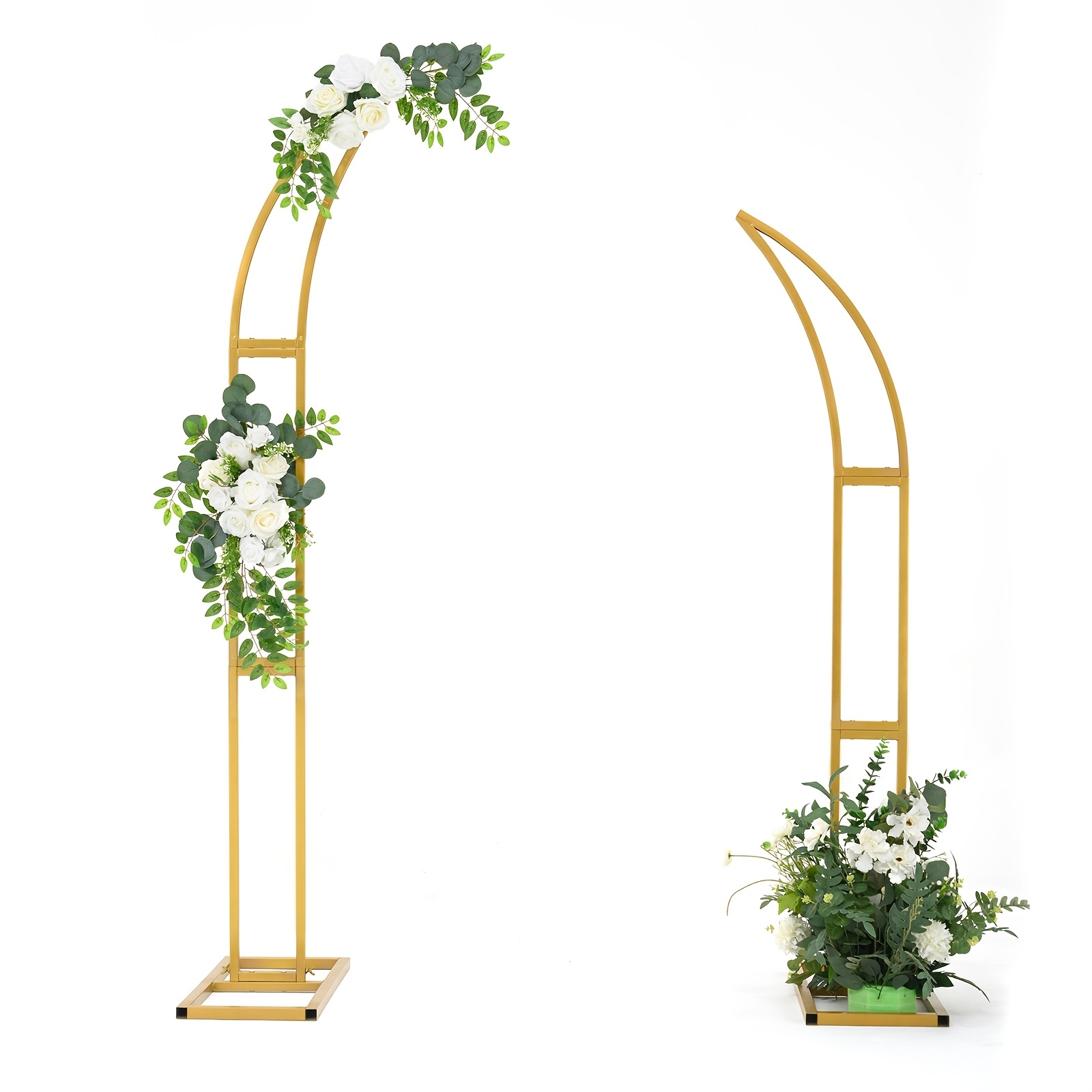 Ox Horn Floral Arch Stand Back - Photography Website ulasan dan harga