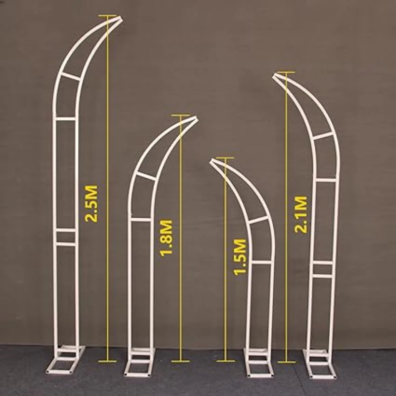 Ox Horn Floral Arch Stand Back - Photography Website ulasan dan harga