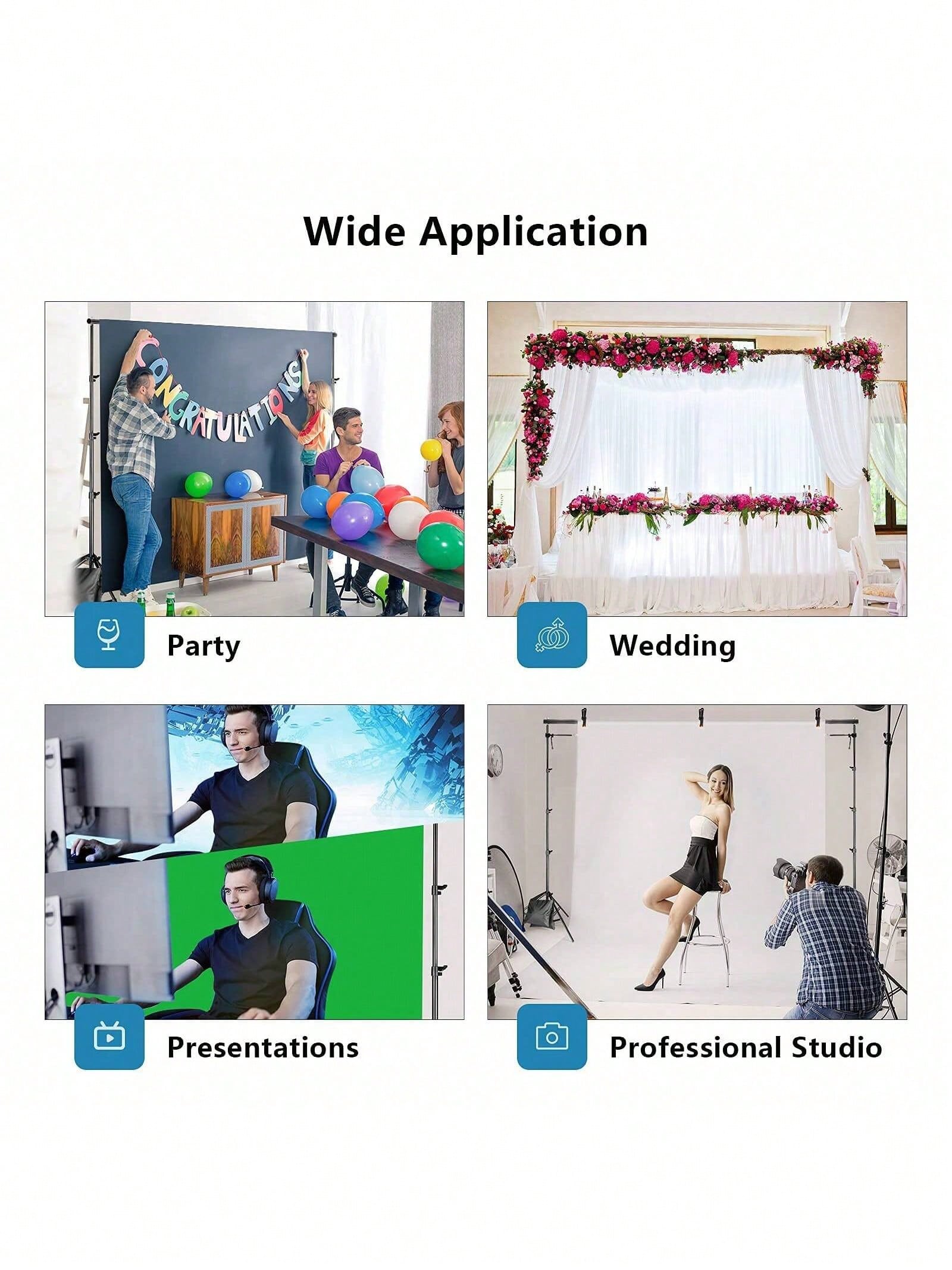 Backdrop Stand Professional He - Photography Website ulasan dan harga