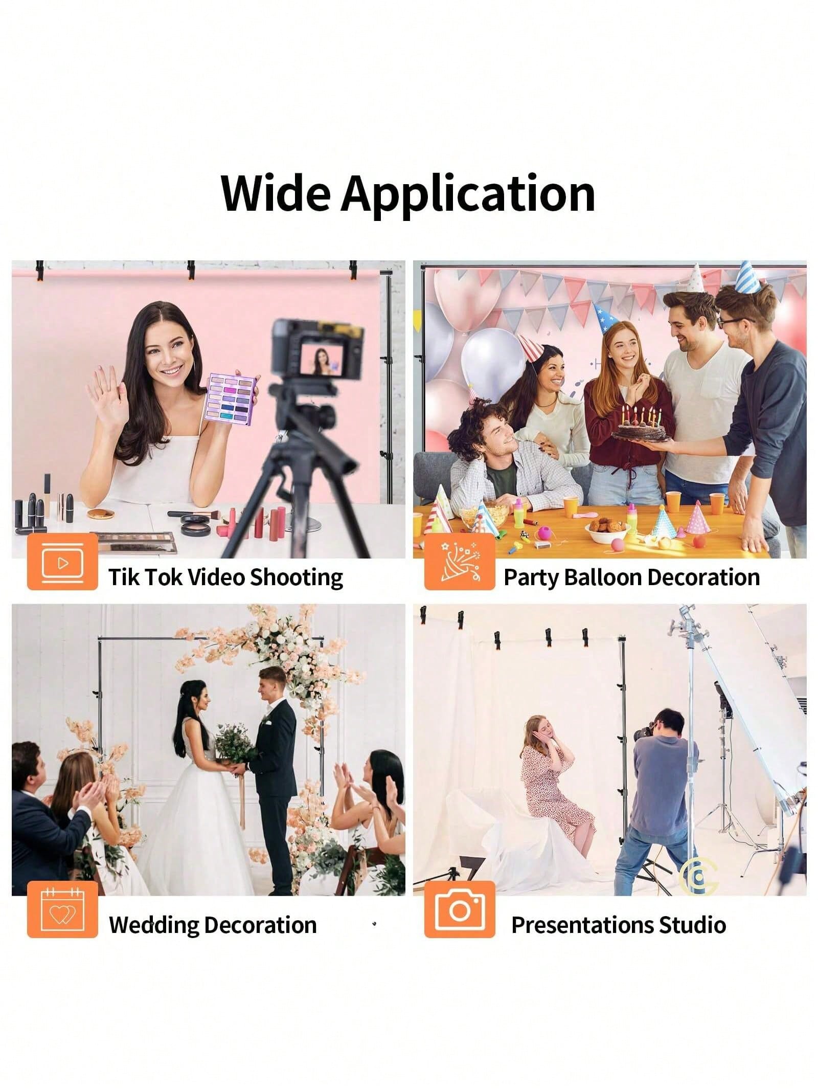 Backdrop Stand Professional He - Photography Website ulasan dan harga