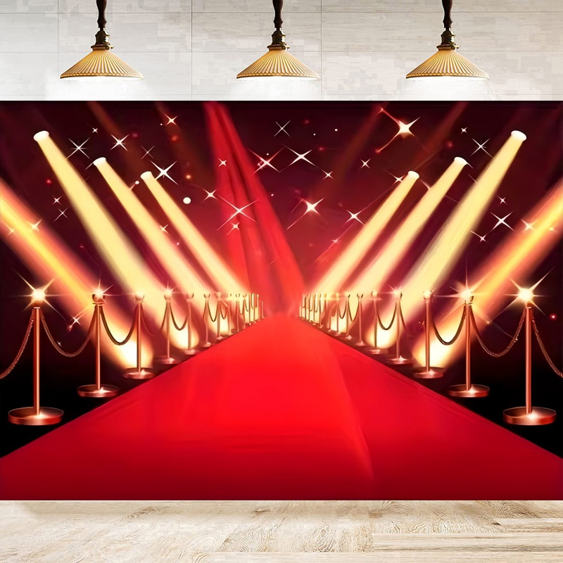 Photography Backdrop Large Red - Photography Award ulasan dan harga