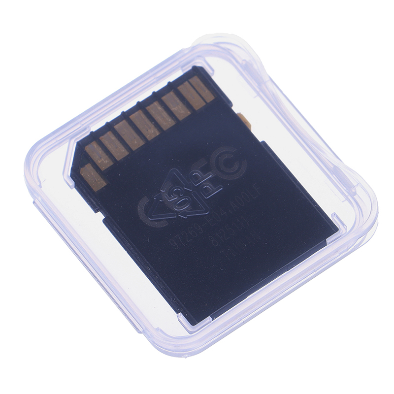 10pcs/lot Transparent SD Memor - Memory Card Case ulasan dan harga