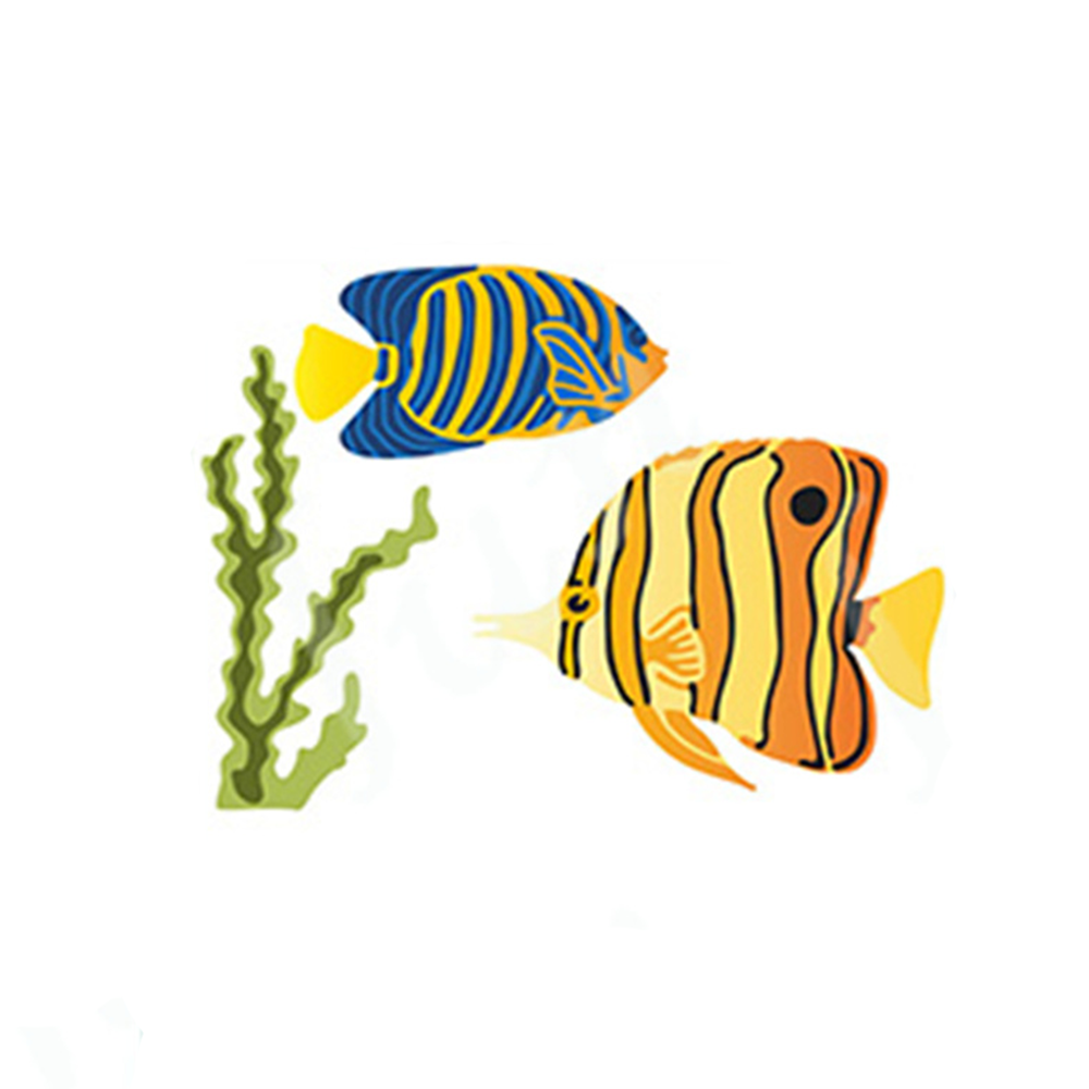 2023 New Ocean Fish Stencils M - Photography Triangle ulasan dan harga