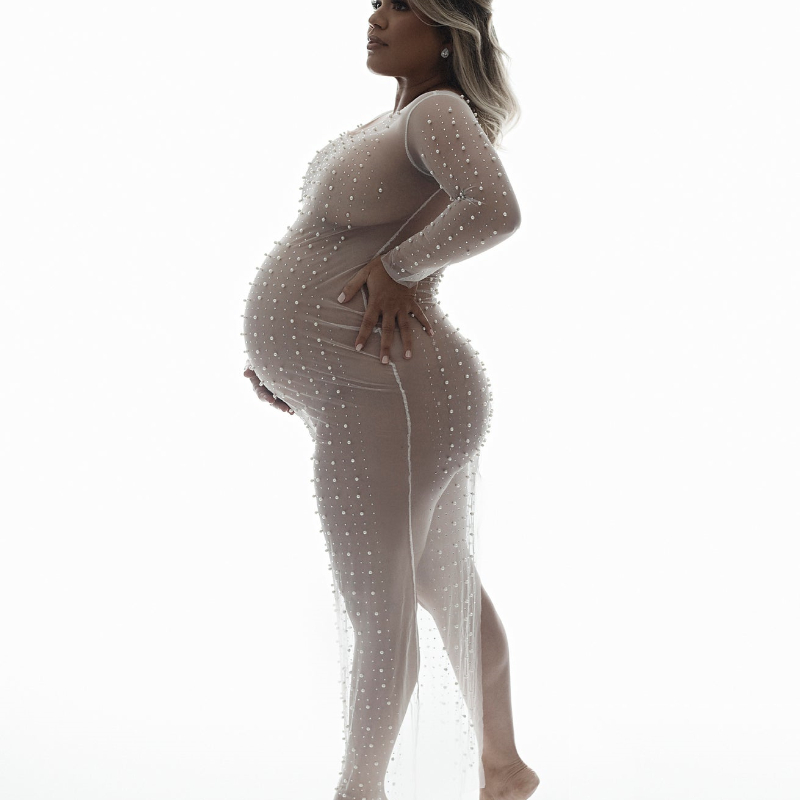 Sexy Black Maternity Photograp - Photography Club ulasan dan harga