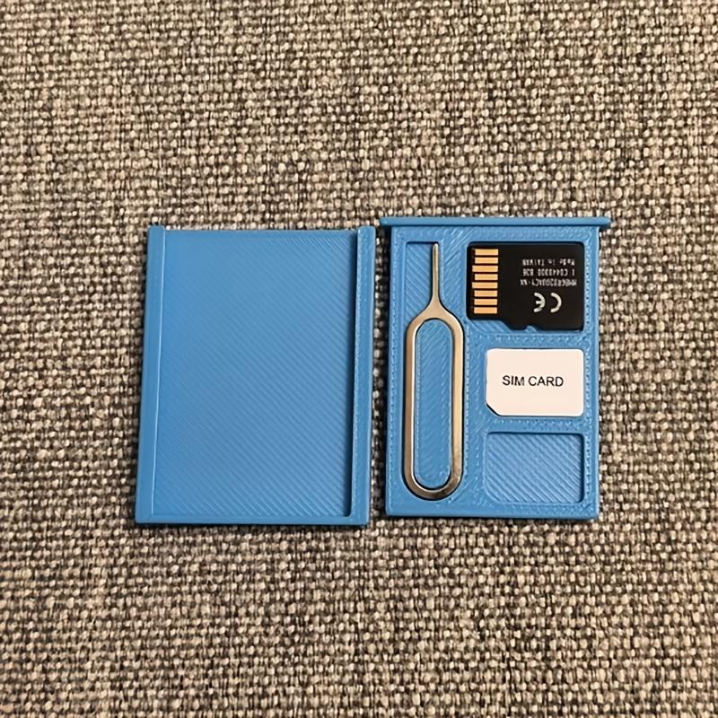 Portable PLA SIM Micro SD Card - Memory Card Case ulasan dan harga
