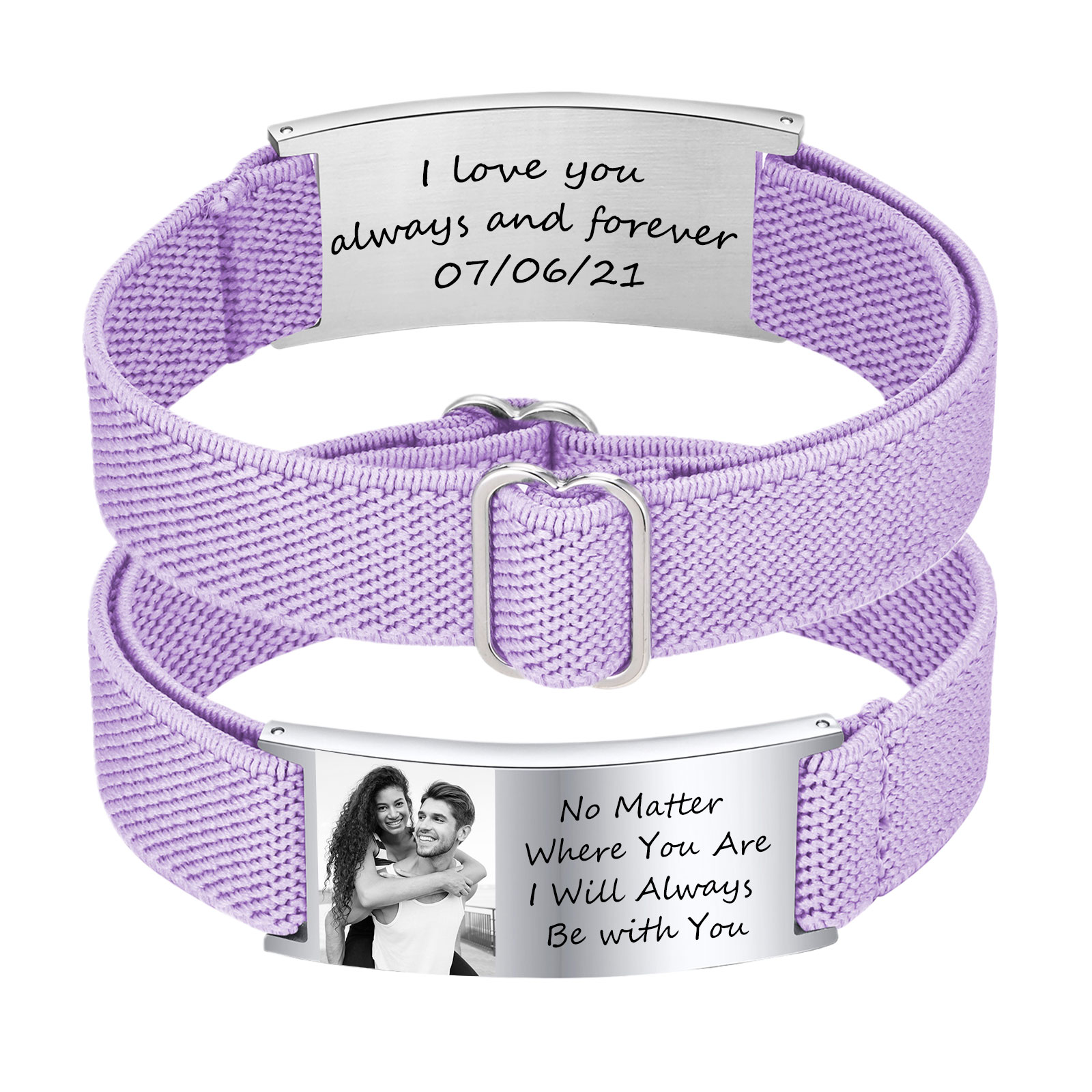Custom Photo Elastic Bracelet  - Photography Of War ulasan dan harga