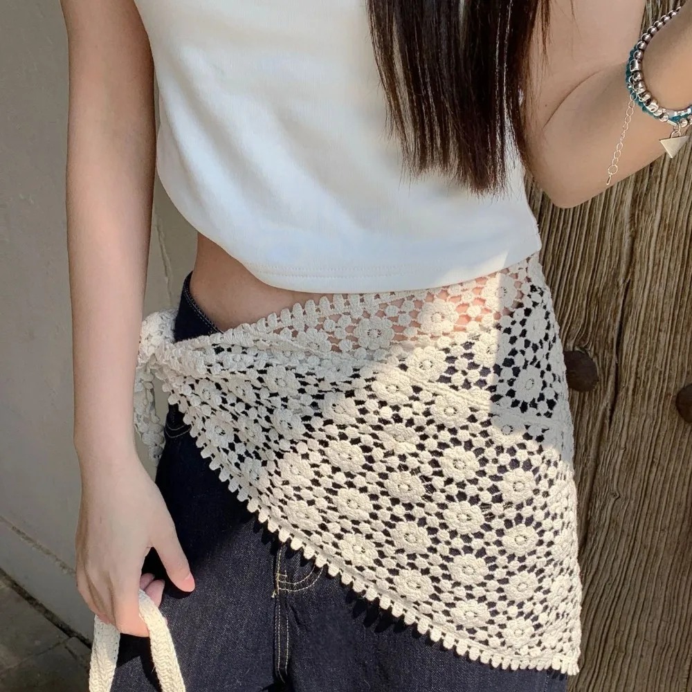 Knitted Hollow Hip Curtain Out - Photography Triangle ulasan dan harga