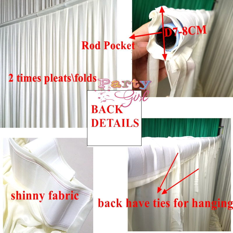 Ice Silk Backdrop Curtain With - Photography Website ulasan dan harga