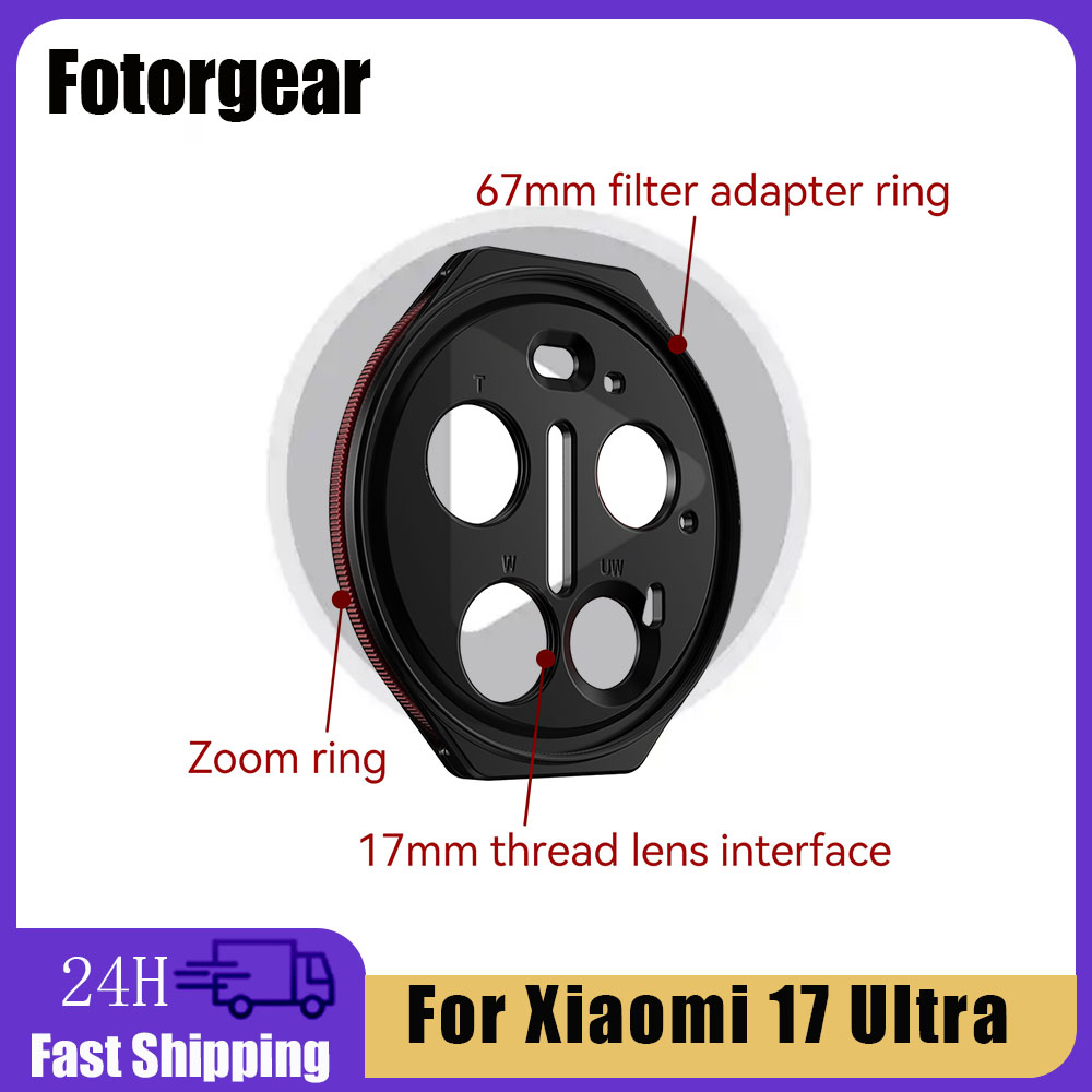 FOTORGEAR Zoom Adapter Ring Co - Photography Kit Xiaomi 17 Ultra ulasan dan harga