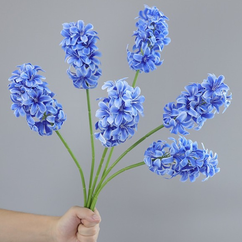 55CM Single Hyacinth Artificia - Photography Graduation ulasan dan harga
