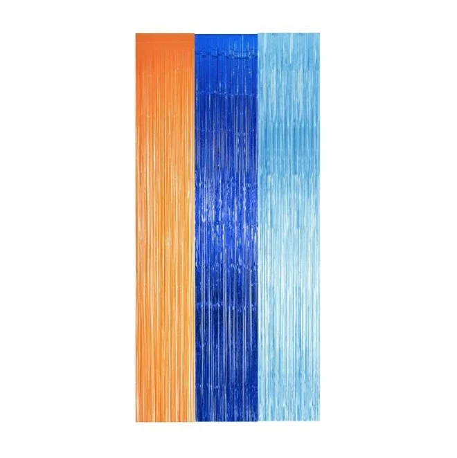 Foil Fringe Curtains Birthday  - Photography Website ulasan dan harga