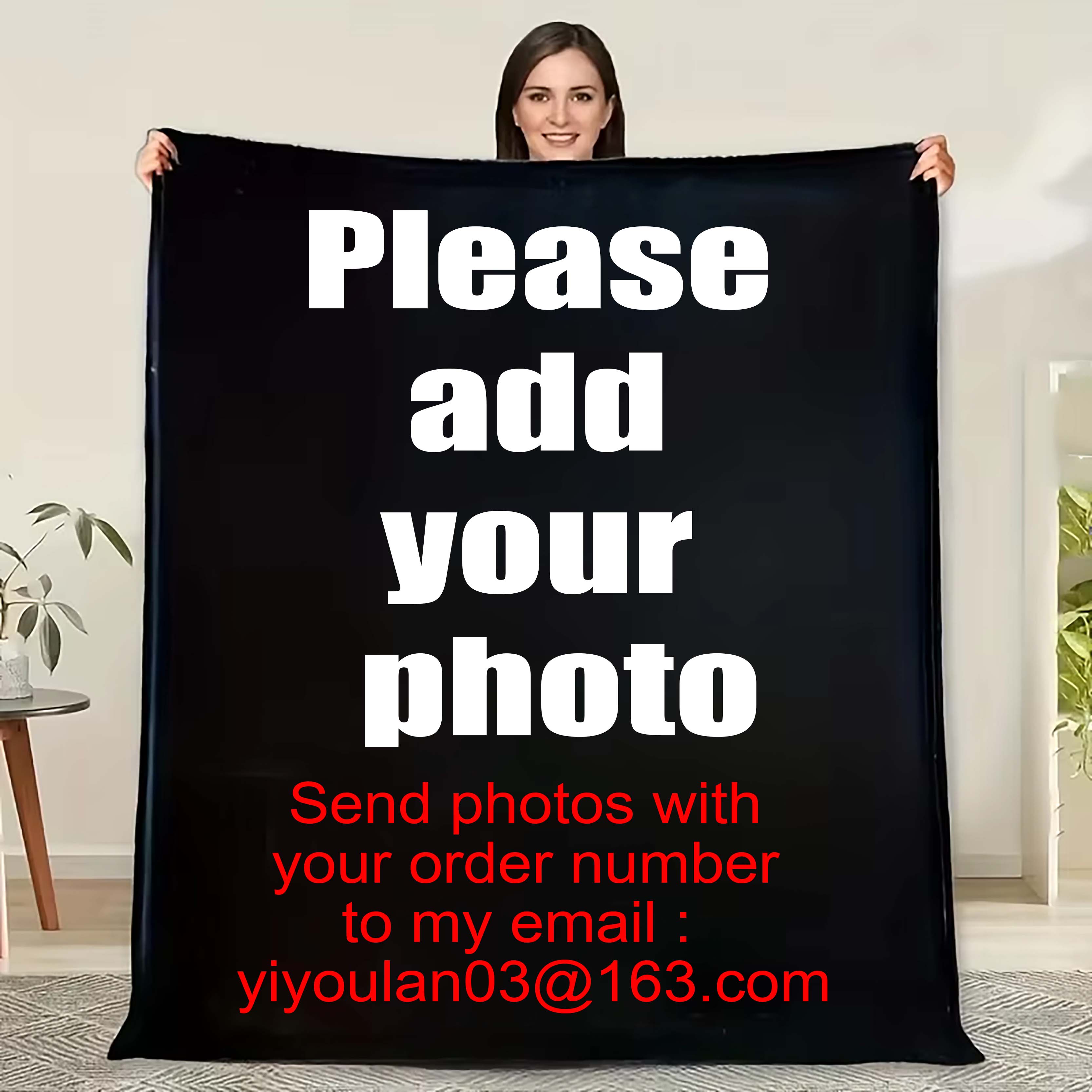 Personalized Photo Blanket Cus - Photography Of War ulasan dan harga