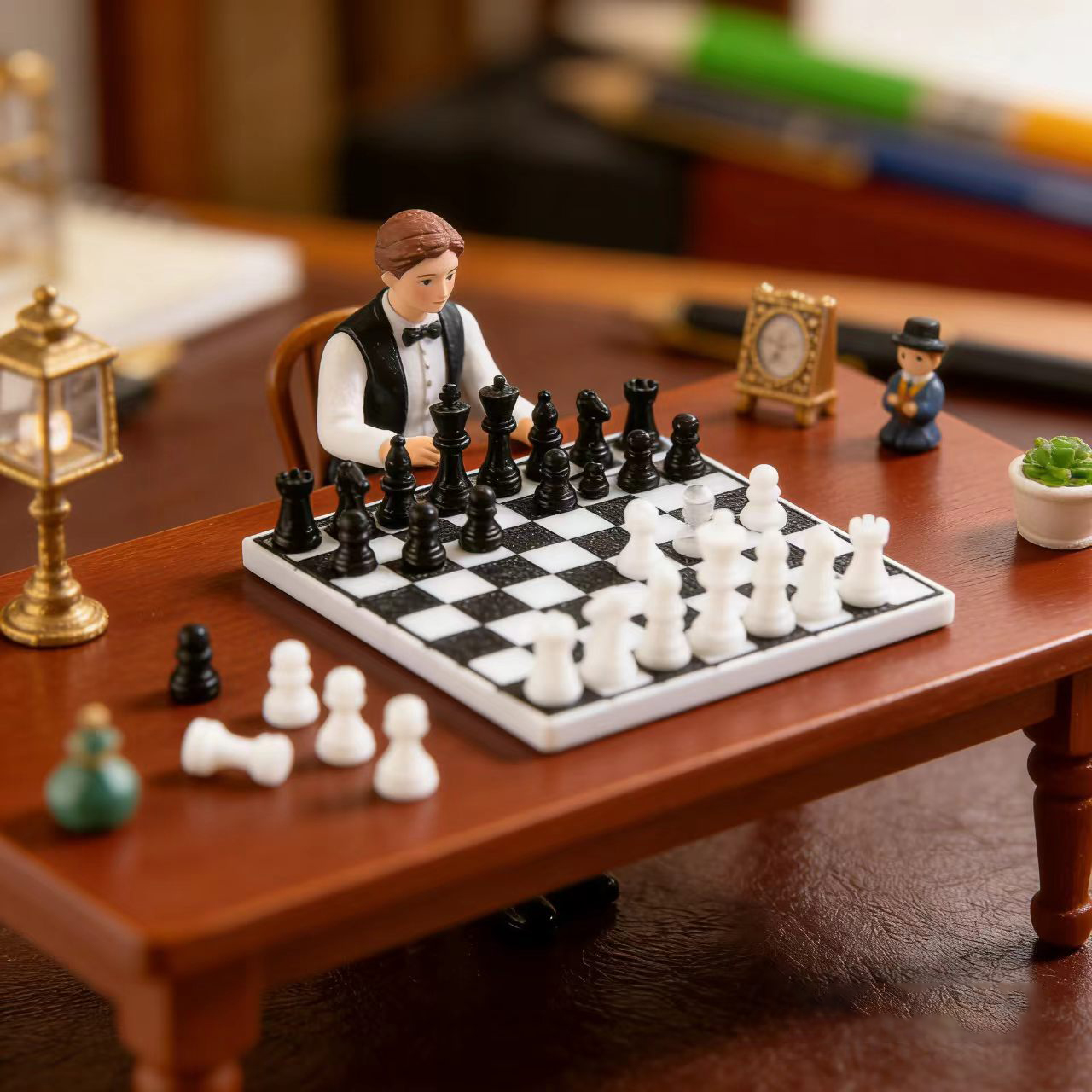 1set/Miniature black and white - Photography Ideas ulasan dan harga