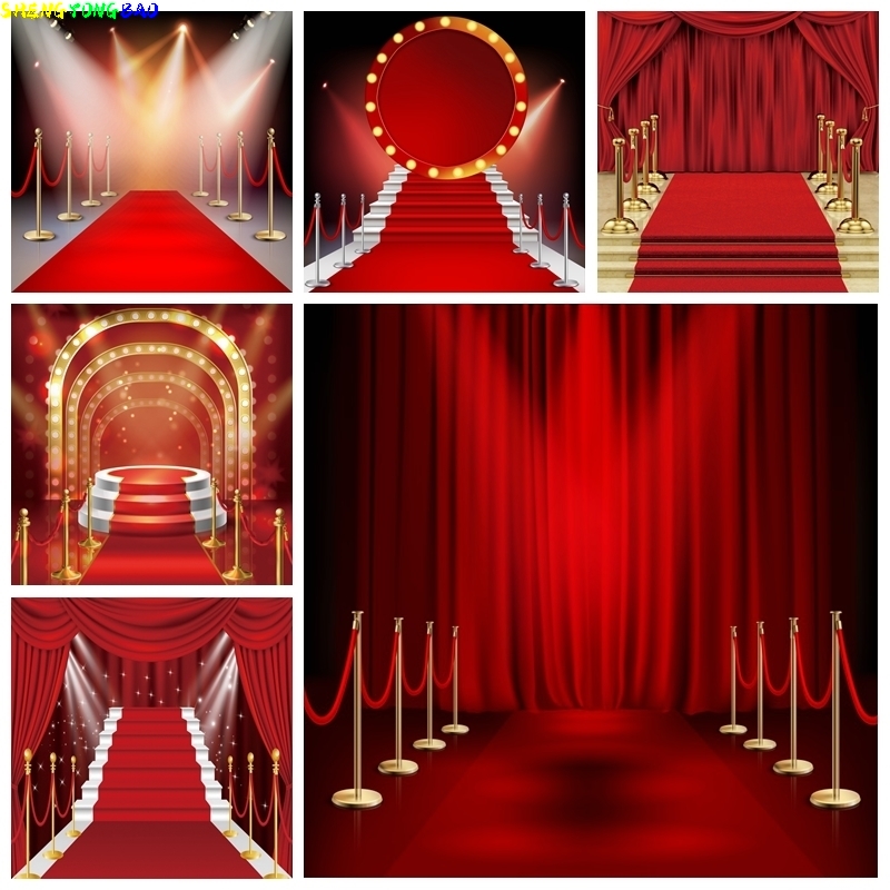 Red Carpet Backdrop Movie Nigh - Photography Award ulasan dan harga