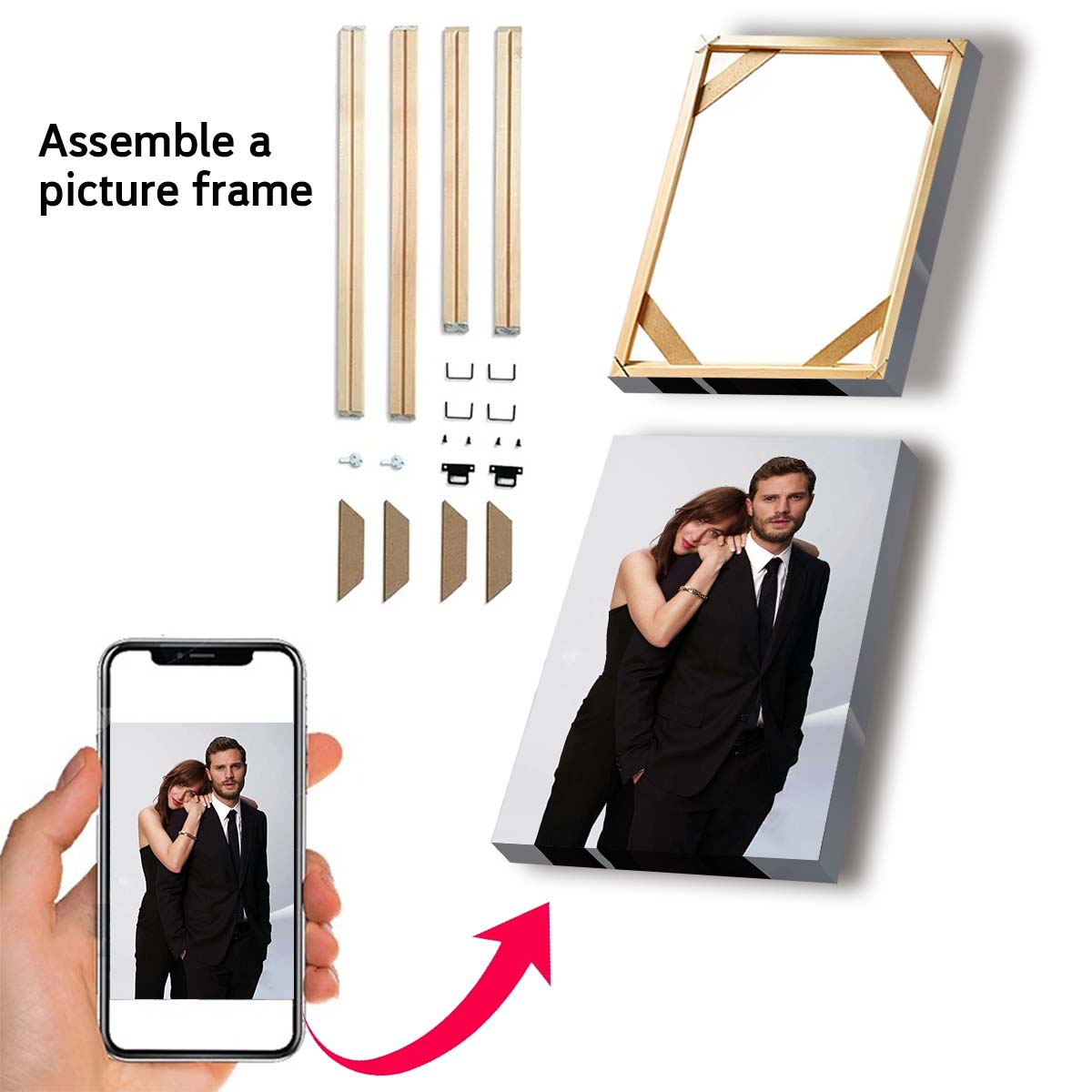 Custom Print Canvas Painting F - Photography Ideas ulasan dan harga