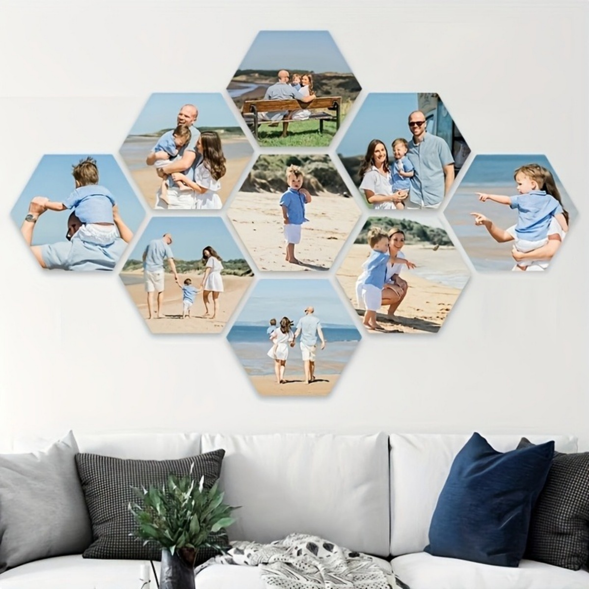 Custom Wall Decor — Modern Hex - Photography Ideas ulasan dan harga