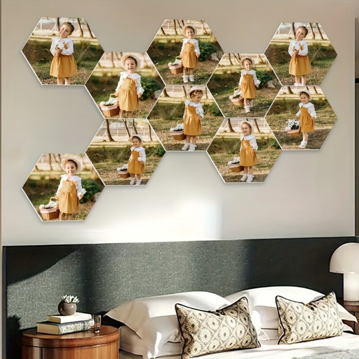 Custom Wall Decor — Modern Hex - Photography Ideas ulasan dan harga