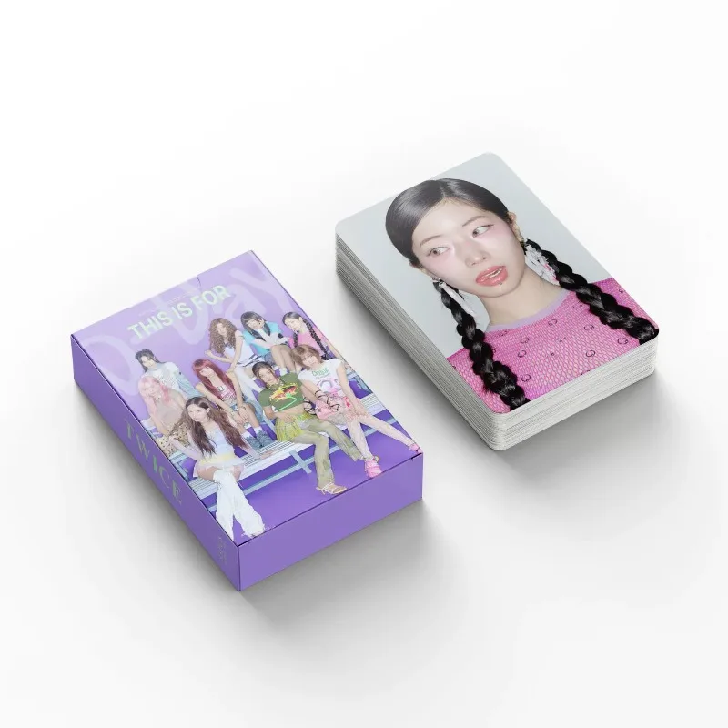 Pop 55PCS TWICES Holographic L - Photography Ideas ulasan dan harga