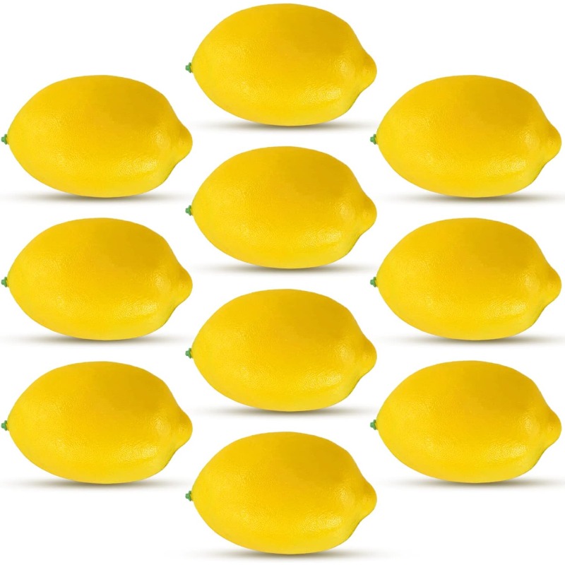 10PCS Simulation Lemon Fake Fr - Photography Hotel ulasan dan harga
