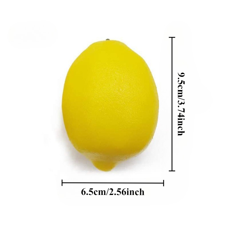 10PCS Simulation Lemon Fake Fr - Photography Hotel ulasan dan harga