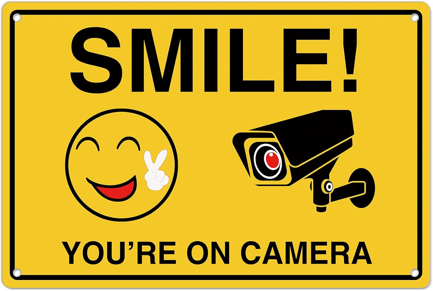 Smile Youre On Camera Signs ;  - Photography Unit ulasan dan harga
