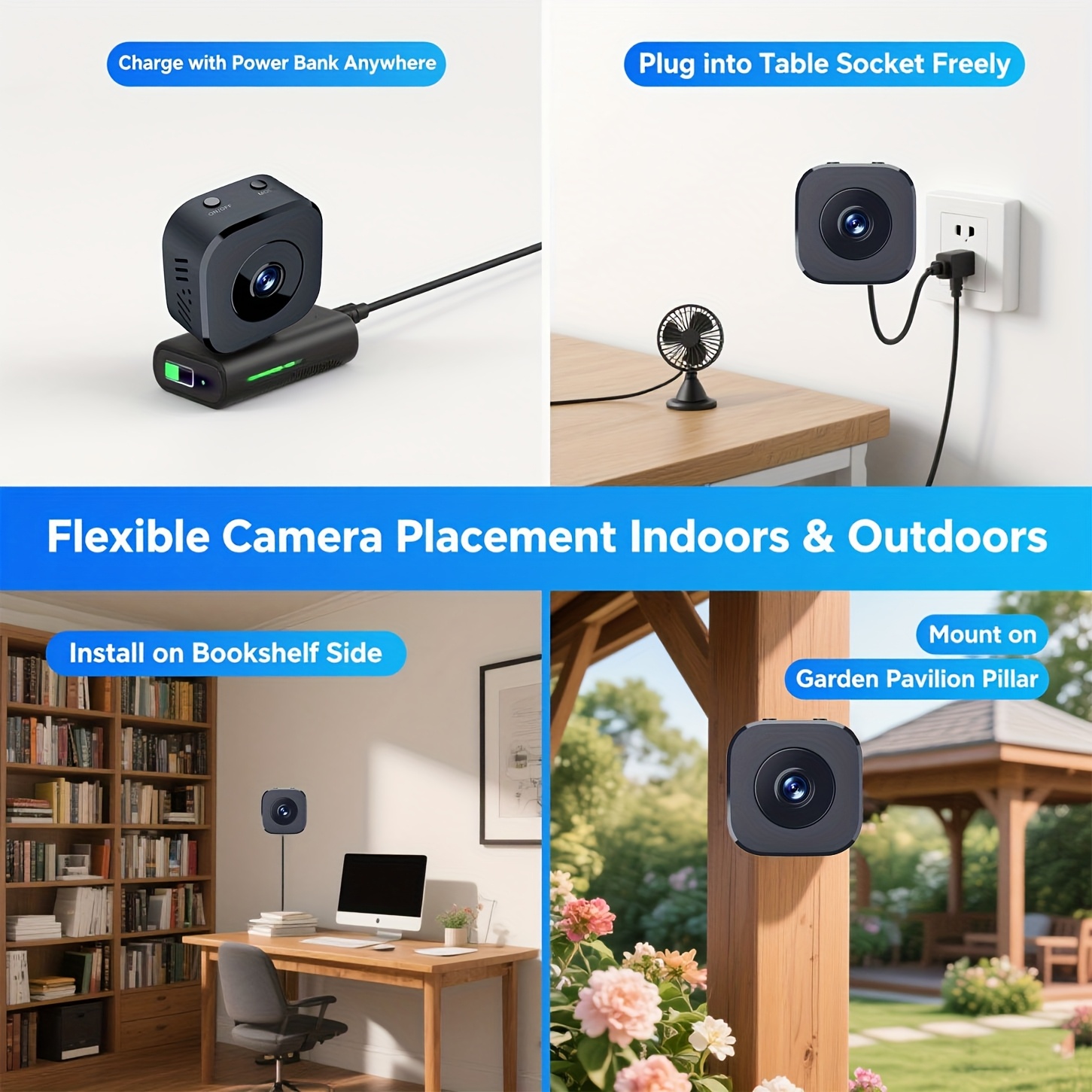1080P HD Mini WiFi Camera Indo - Photography Unit ulasan dan harga