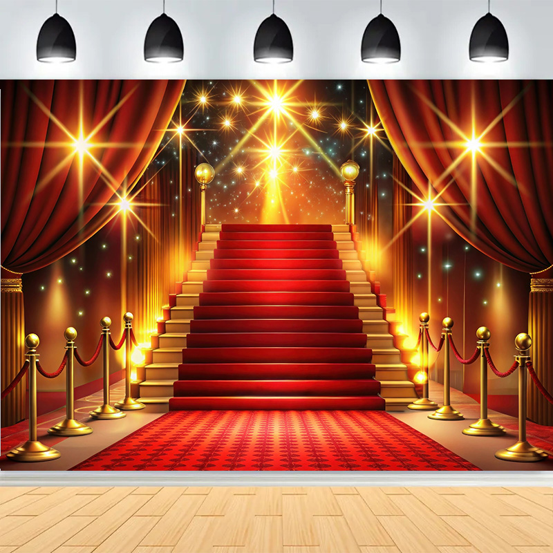 Red Carpet Stage Shining Spotl - Photography Award ulasan dan harga