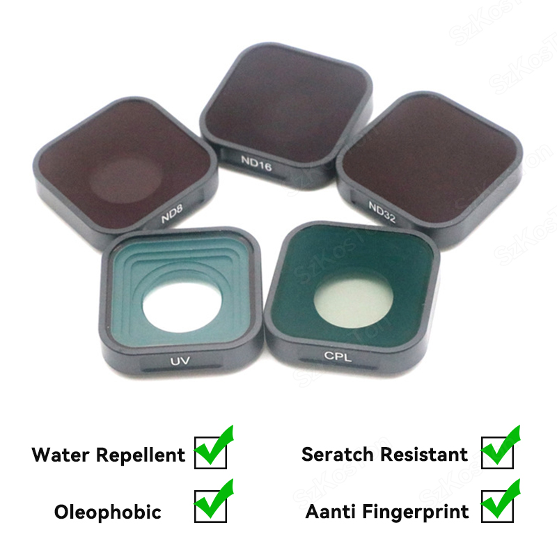 CPL UV ND8 ND16 ND32 ND Filter - Gopro Action Camera Hero 12 Black ulasan dan harga