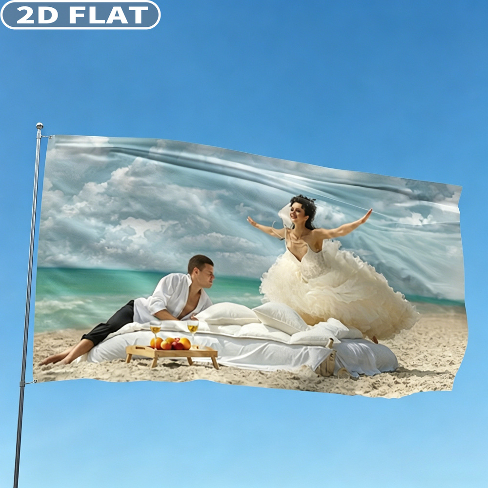 1pc 2D FLAT Personalized Singl - Photography Ideas ulasan dan harga
