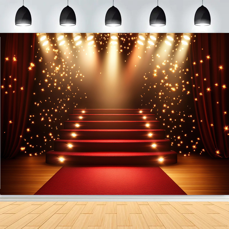 Red Carpet Stage Shining Spotl - Photography Award ulasan dan harga