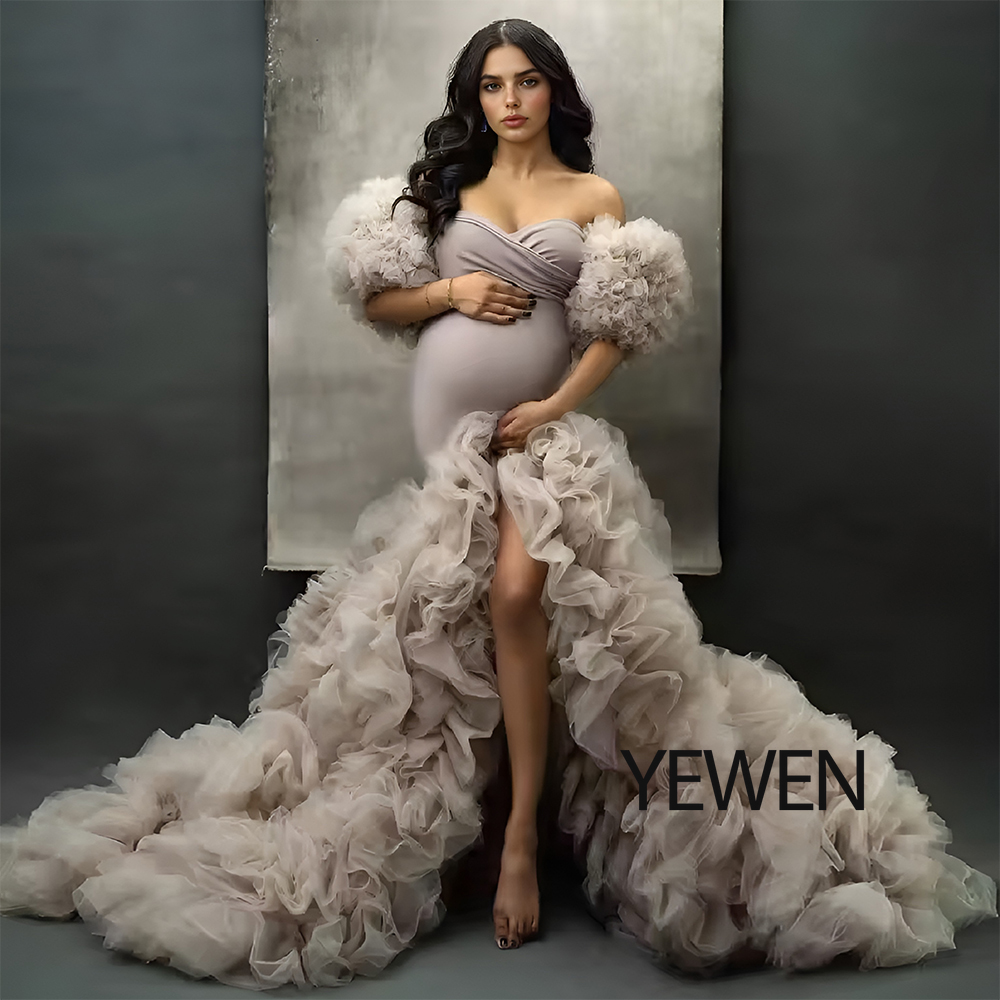 Ruffles Short Sleeve Maternity - Photography Club ulasan dan harga