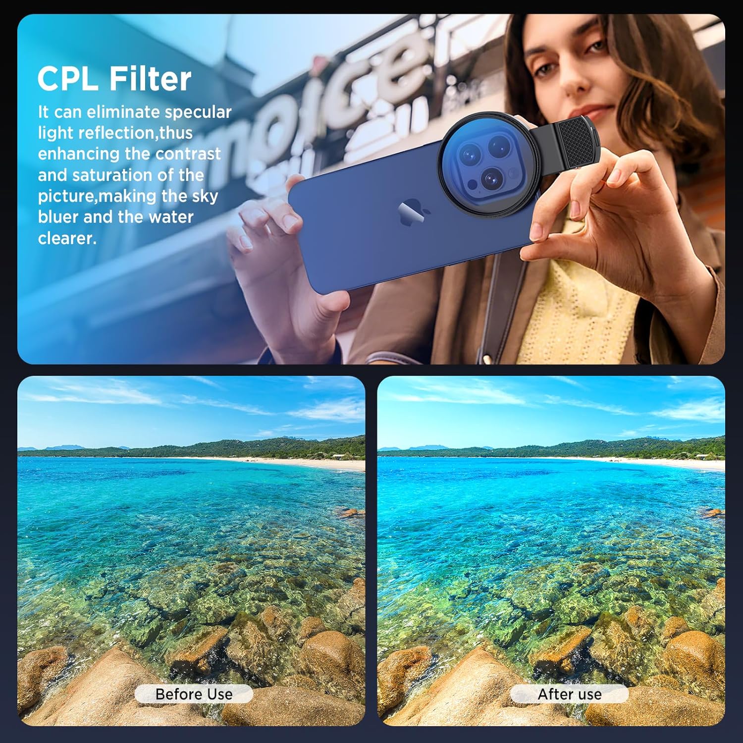 52MM Circular Universal Portab - Photography Xiaomi ulasan dan harga