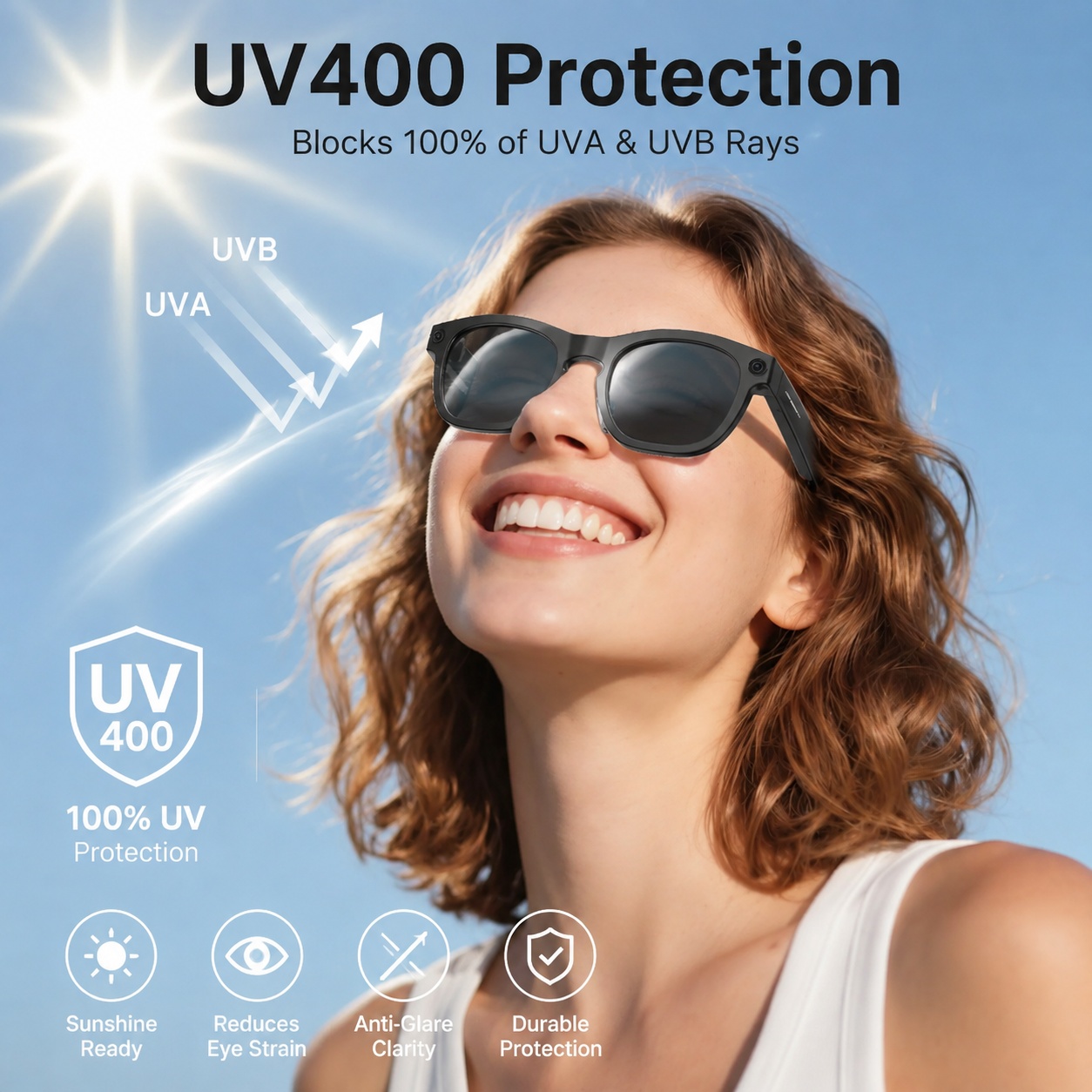 2026 AI Smart Glasses with 8MP - Photography Unit ulasan dan harga