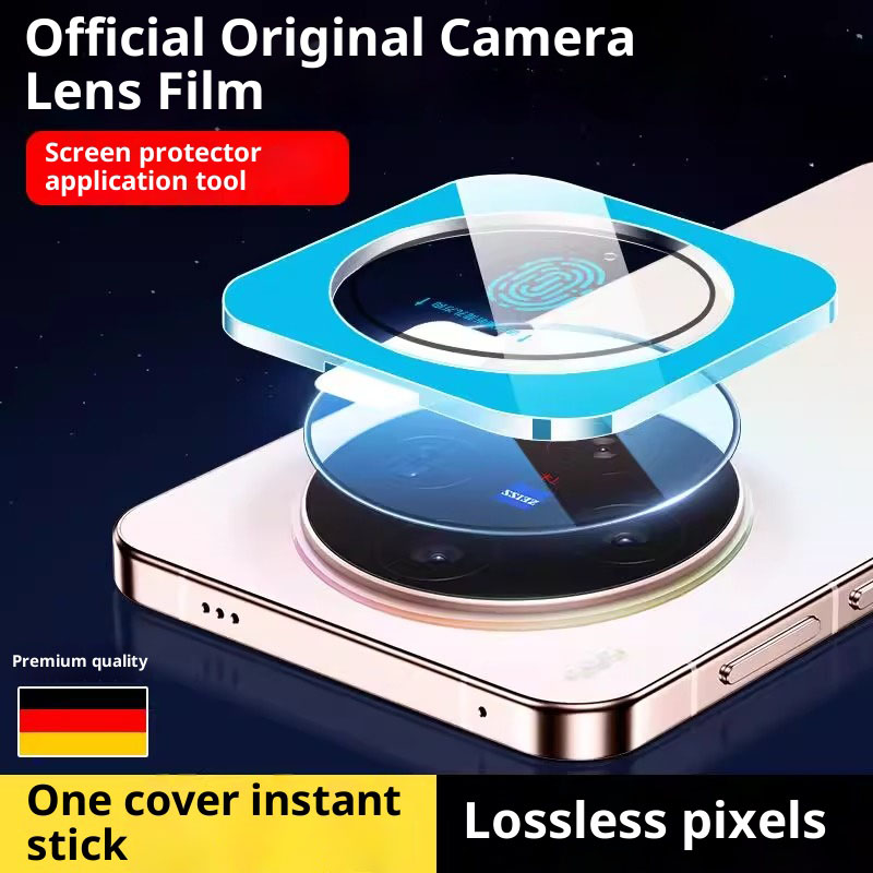 Full Glue Camera Lens Tempered - Photography Kit Vivo X300 Pro ulasan dan harga