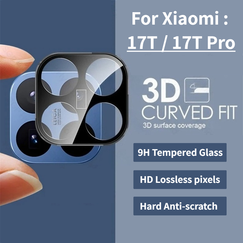 1-5 PCS 9H Curved Lens Tempere - Photography Kit Xiaomi 15T Pro ulasan dan harga