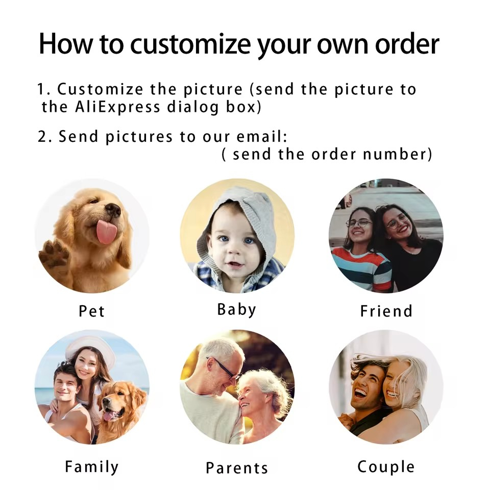 Custom Engraved Pet Picture Mi - Photography Of War ulasan dan harga