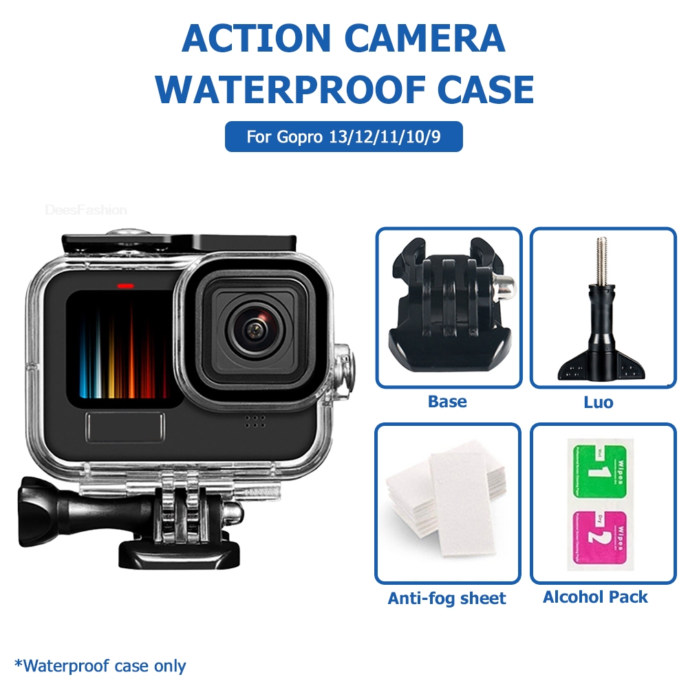 Case Waterproof for GoPro Hero - Gopro Action Camera Hero 12 Black ulasan dan harga